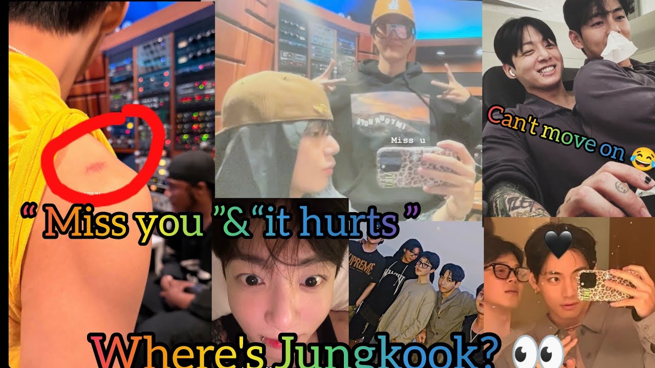 Jungkook is not in LA ? Tae said miss you to whom? Who's that in tae's pick ?🤔 (taekook updates)👀❤️