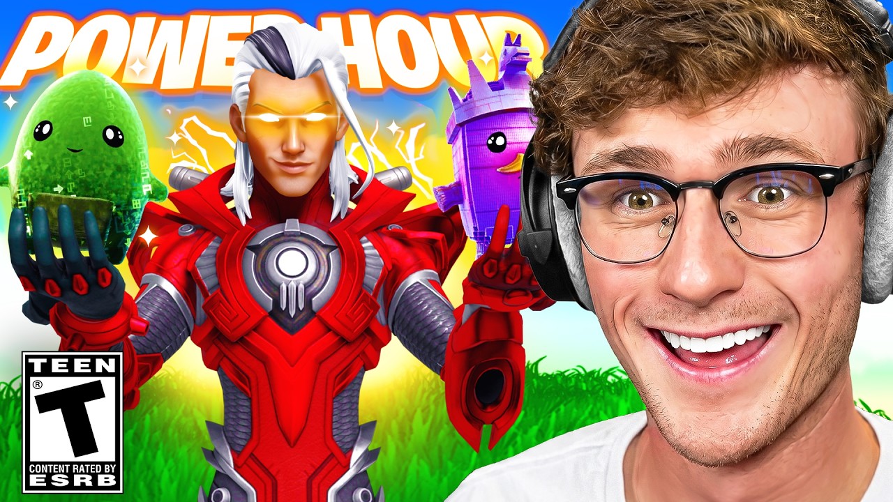 NEW FORTNITE *POWER HOUR* LIVE EVENT RIGHT NOW! (Season 4 UPDATE)