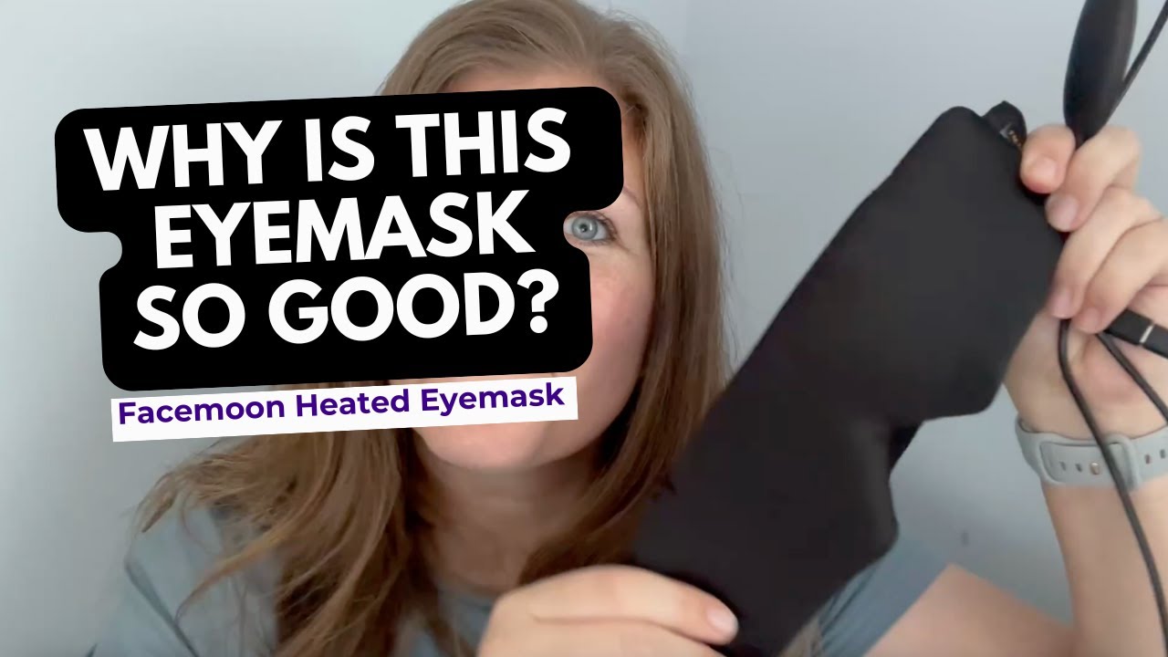 This Heated Silk Eye Mask RELIEVED My Dry Eyes 😍👀 | Honest Review