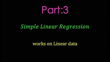 Linear Regression Part 3:Types & Simple Liner Regression