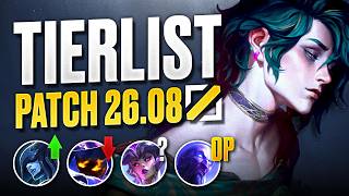 HWEI IS BACK!?!? Patch 26 08, Midlane TIERLIST New League of Legends Meta │ PATCHCAST