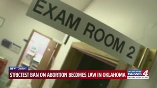 Gov. Stitt signs law banning abortion at conception