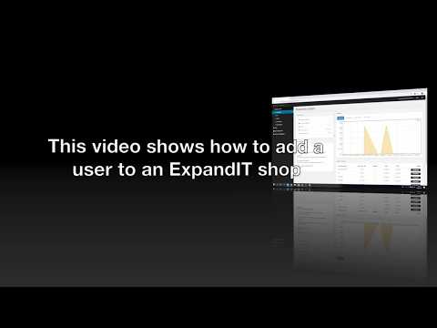 ExpandIT Commerce Portal - Add user in CMS