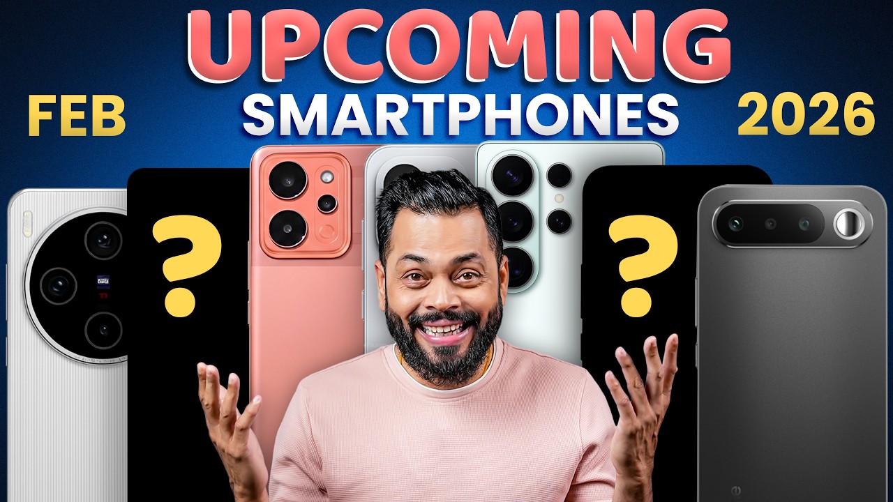 Top 18+ Best Upcoming Phone Launches ⚡ February 2026
