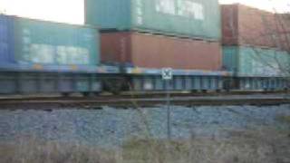 UP 5253 and 5454 as a DPU 1/21/09