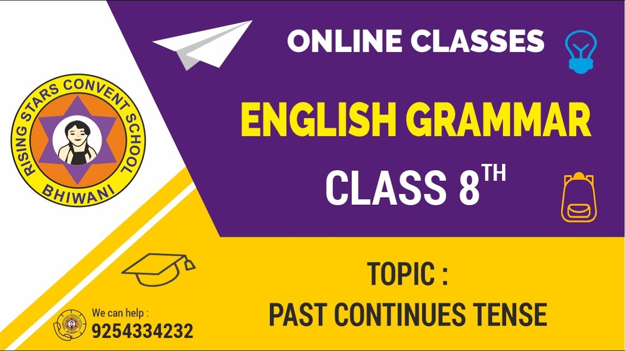 Class 8th English Grammar YouTube