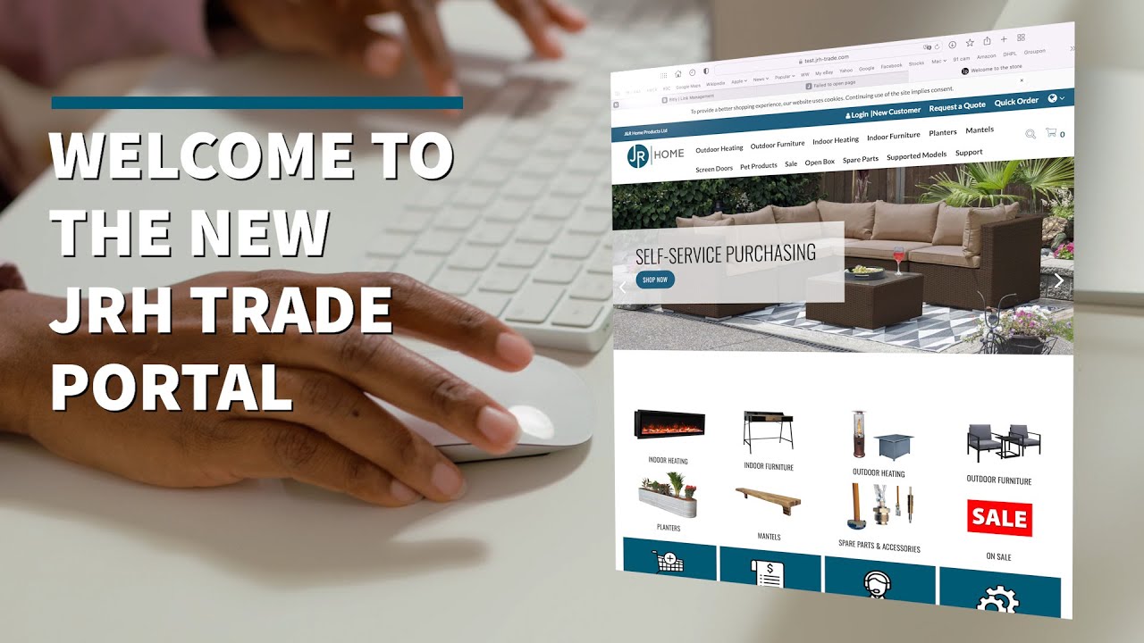 Welcome to the new JR Home B2B Trade Portal