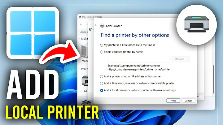 How To Add Local Printer In Windows 11/10/8/7 - Step By Step