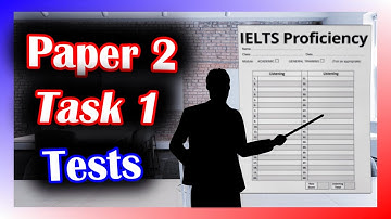 How to tackle Paper 2 Task 1 - Evaluation of Tests