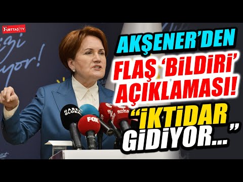 Meral Akşener emekli amirallerin bildirisi ile ilgili flaş açıklama! \