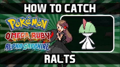Pokemon Omega Ruby / Alpha Sapphire - How To Catch: Ralts [Walking]