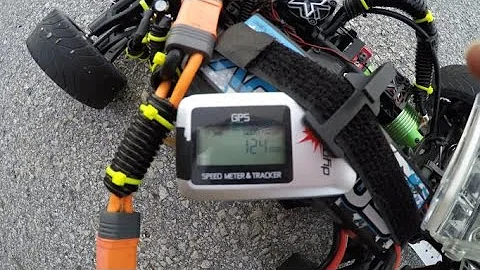 1717 Castle Typhon RC Car 124mph 8s Pass!