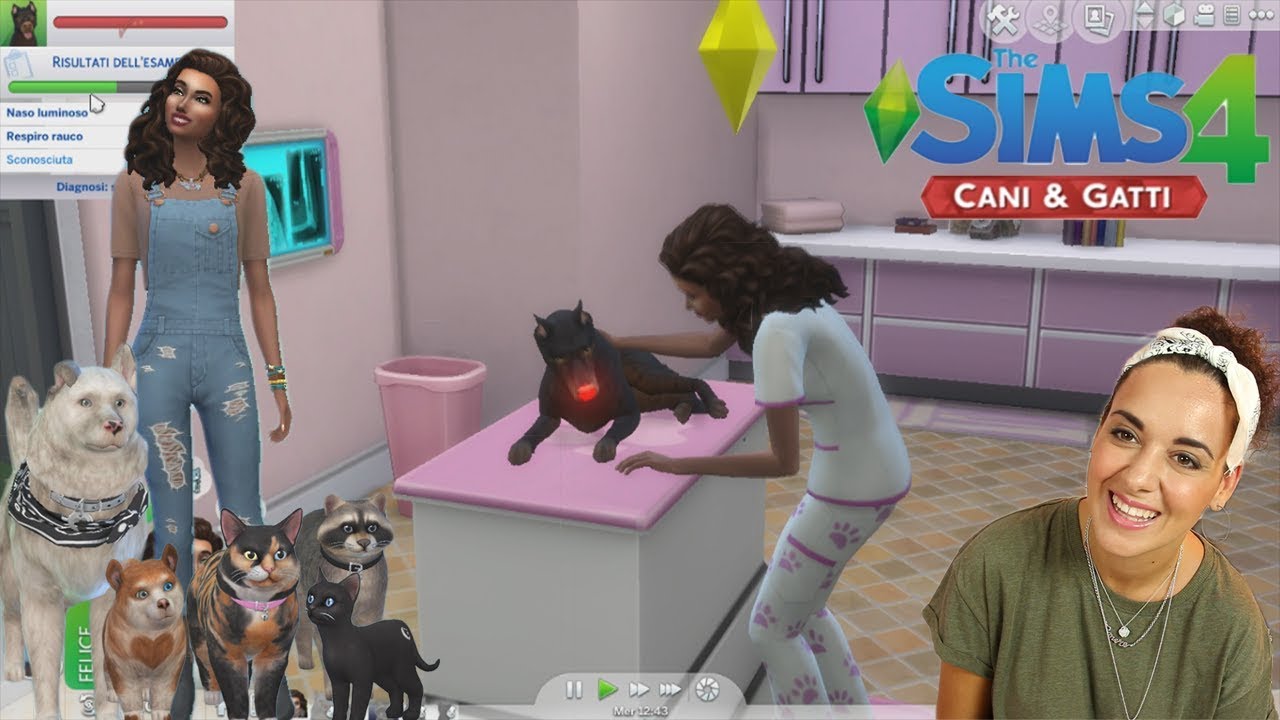 CURIAMO DEI CUCCIOLI AMMALATI - Apriamo la Clinica Veterinaria - The Sims 4 CANI & GATTI #6