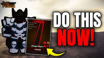 How To Make The BEST Equipment In The Forge (Roblox)