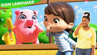 have you ever seen my nose lellobee fun learn asl baby sign