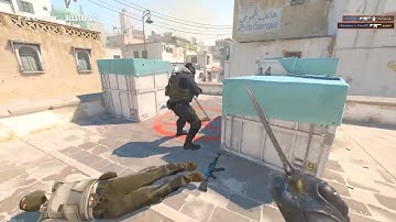 M4A4 4K on Dust 2 Faceit