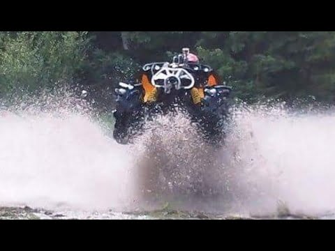Wide Open ATV Action,can am renegade 1000,lifted polaris ...