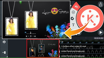 Beutiful Lokect Frames Style Status Video Editing In Kinemaster | Love Particle Video Editing 2022