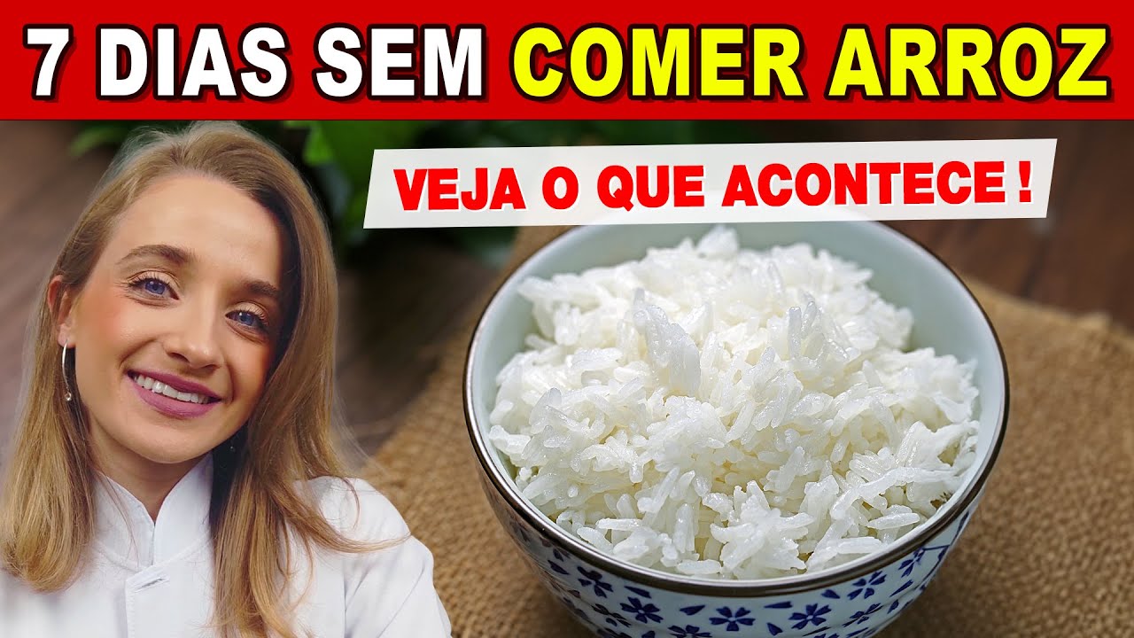 7 DIAS sem comer ARROZ! Olha o que acontece! COMA ISSO NO LUGAR