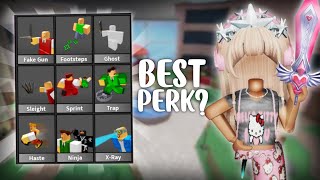 WHICH MM2 PERK IS THE BEST!?