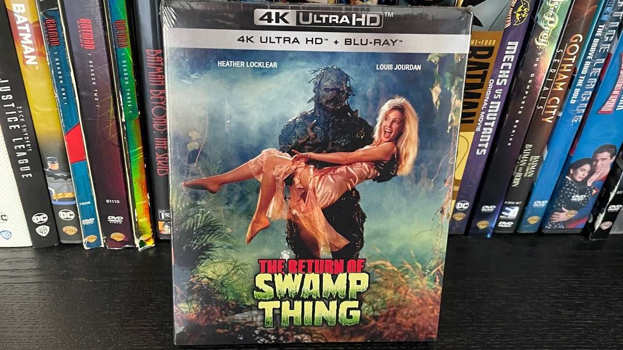 The Return Of Swamp Thing 4K Ultra HD Blu-ray Unboxing