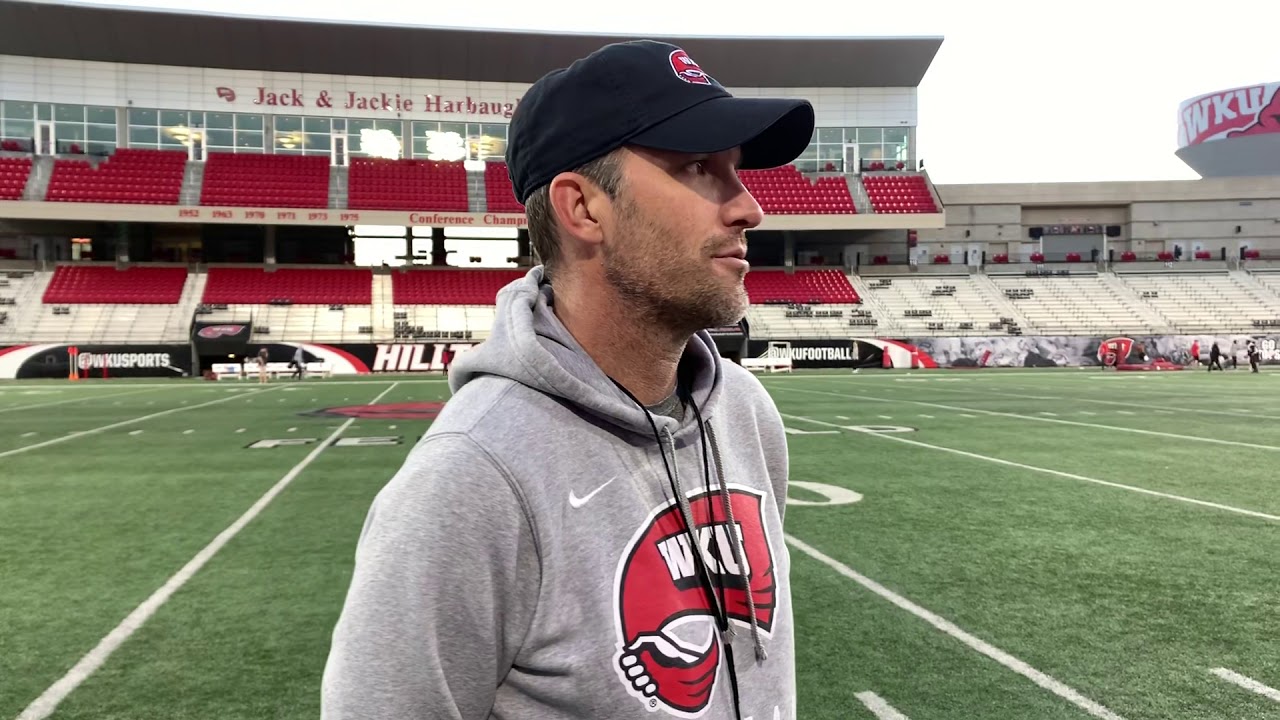 WKU FB HC Tyson Helton 10-24-19 - YouTube