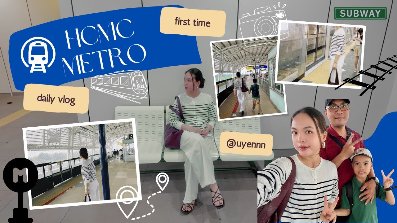 HO CHI MINH CITY'S FIRST METRO LINE 🚈 - YouTube