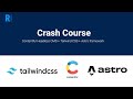 Build project with Astro framework and Contentful Headless CMS + Tailwind CSS Crash Course #code