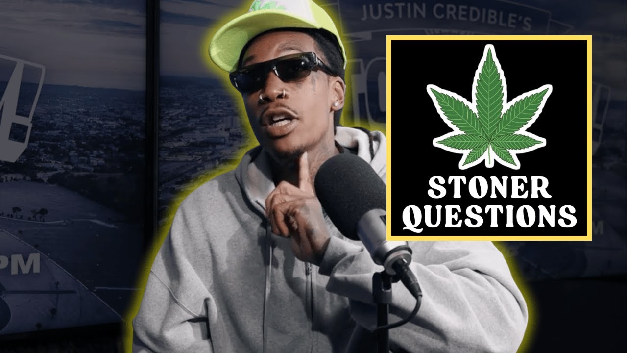 Wiz Khalifa Answers the ULTIMATE Stoner Questions w/ Justin Credible 💨😂