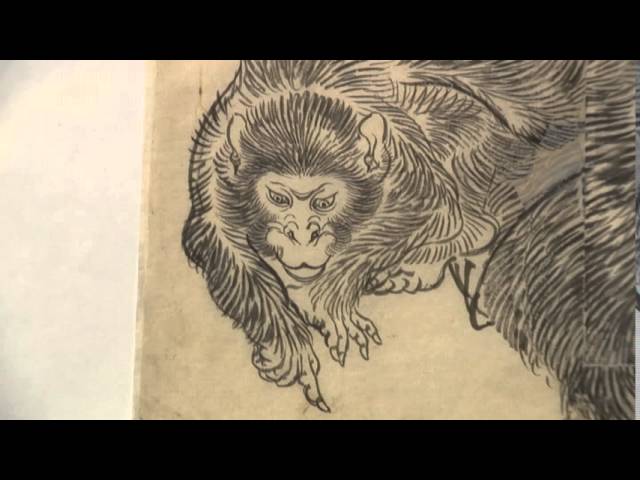 河鍋暁斎記念美術館 企画展｢申年の祝い 七福神と猿｣展(H28.01.08