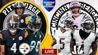 Steelers Vs Bengals, Ultimate Live Stream Reactions Tnf Week