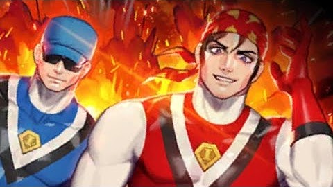 KOF All Star:Ralf/Clark Rangers Sentai Skills