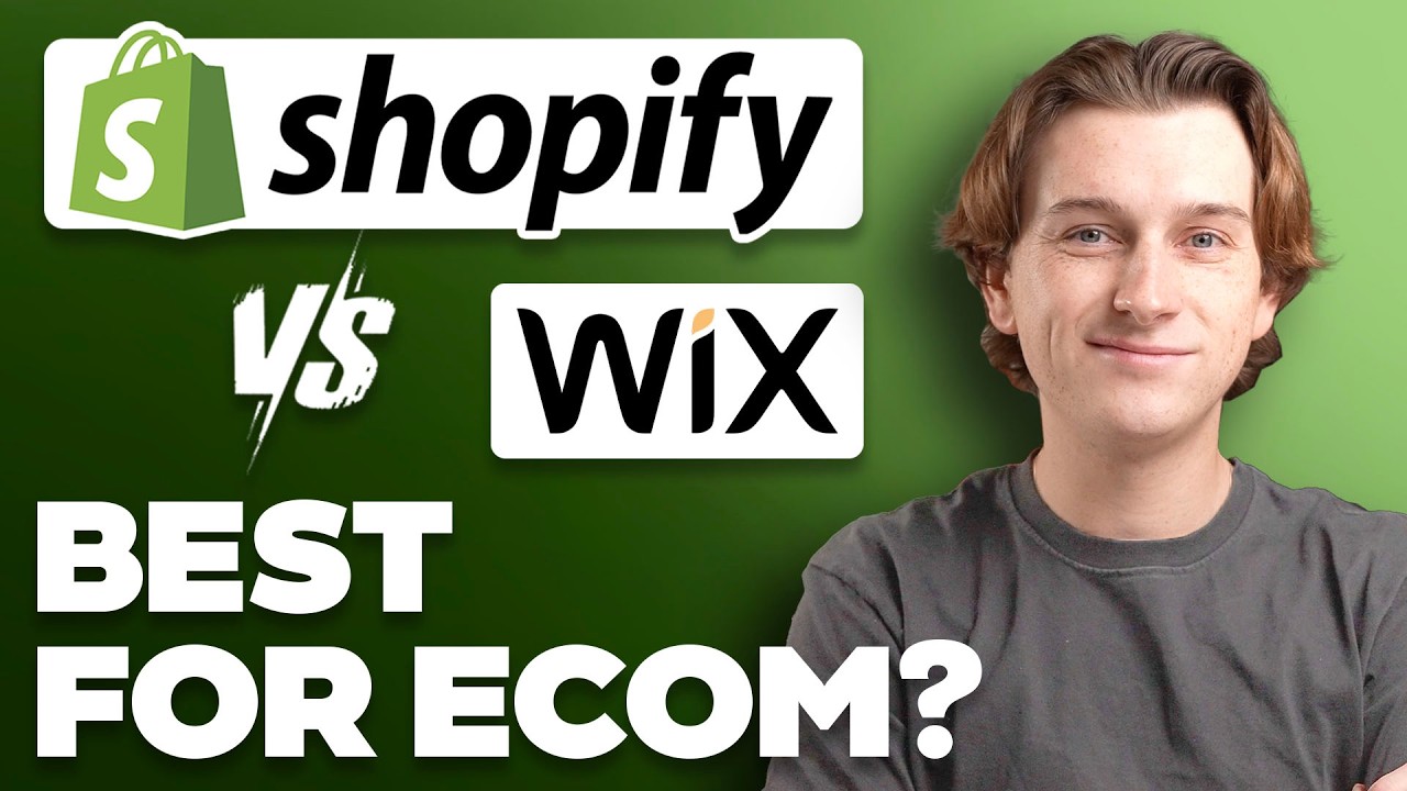 Shopify vs Wix Ecom: Which Is Better For Beginners? - YouTube