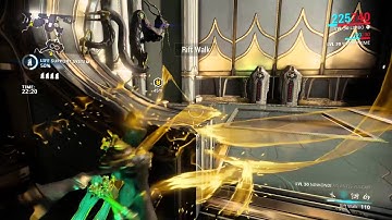 Warframe T4 Survival Solo Melee Only Limbo