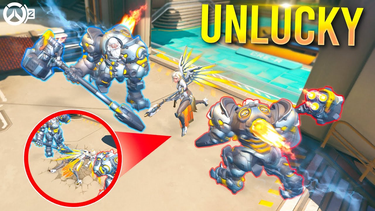 50 самых невезучих моментов в Overwatch 2