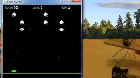 Custom controller for my Space Invader game: Arduino+Accelerometer+Java