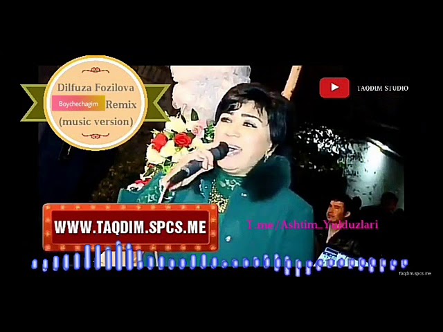 Dilfuza Fozilova - Boychechagim (music version) TAQDIM STUDIO