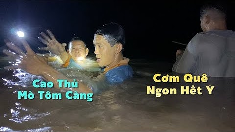 Một Bữa Cơm Ngon Lành Tôm Bắt Dưới Sông Rau Muống Hái Quanh Chòi Ăn Cơm Quyên Thôi | Cldv #708
