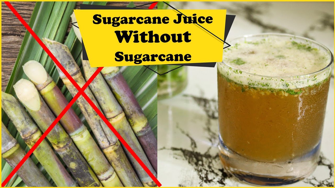 Sugarcane Juice Recipe without Sugarcane | Refreshing Summer Drink | Cold Drink for Summer Drink | Healthy Kadai