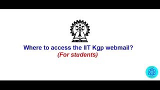IIT KGP Webmail access || Zimbra web client || screenshot 2