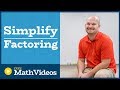 Master Simplifying trigonometric expressions by using factoring