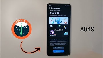 Samsung Galaxy A04s Official Android 14 Update - New One UI 6.0 Official Update