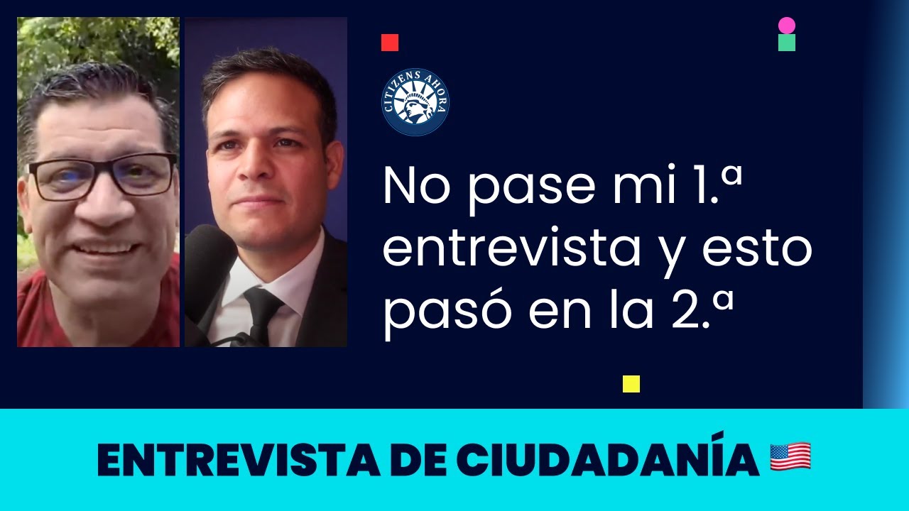 No pase mi primera entrevista y esto paso en la segunda