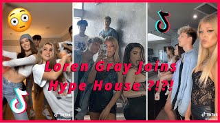 Is Loren Gray Joining The Hype House!! 😳 Loren Gray + Hype House TikToks
