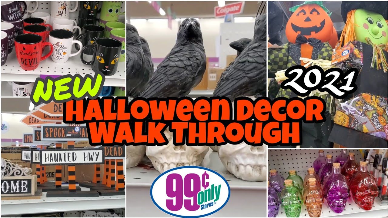 *NEW* Halloween Decor 🎃 Walk Through 2021 Halloween Decor 99 Cent