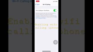 Enable #wifi calling #iphone #shorts Net Worth