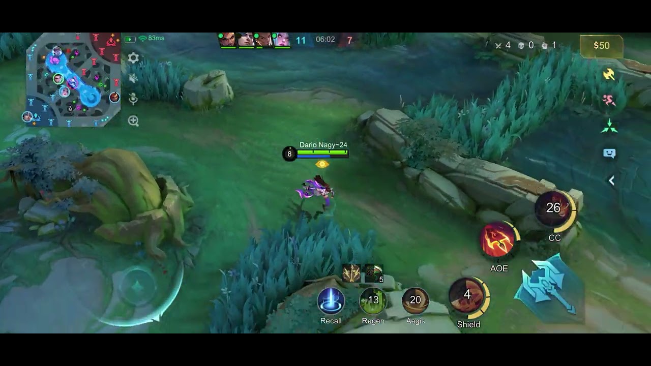 Hanabi ultra damage!!! Mobile Legends