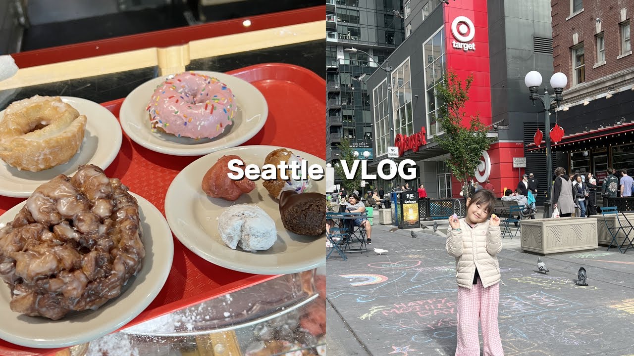 미국 시애틀 4박5일 여행 ☕️ | 미국 여행 브이로그