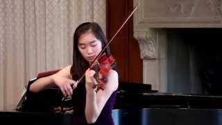 Mozart Violin Concerto No. 5 in A Major, 2nd movement, Evelyn Song