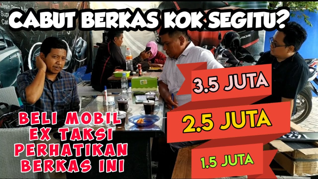 Beli mobil  bekas  taksi  INI BERKAS YANG HARUS KALIAN 